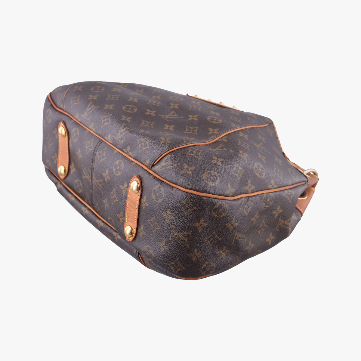 Pre-owned Louis Vuitton GALLIERA PM Brown Monogram Canvas M56382 shoulderbag | stylenewstar