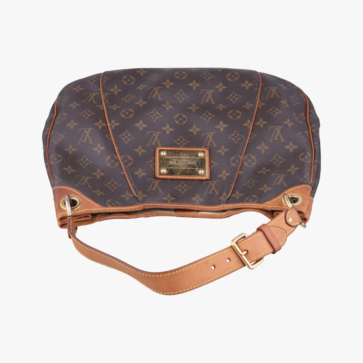 Pre-owned Louis Vuitton GALLIERA PM Brown Monogram Canvas M56382 shoulderbag | stylenewstar
