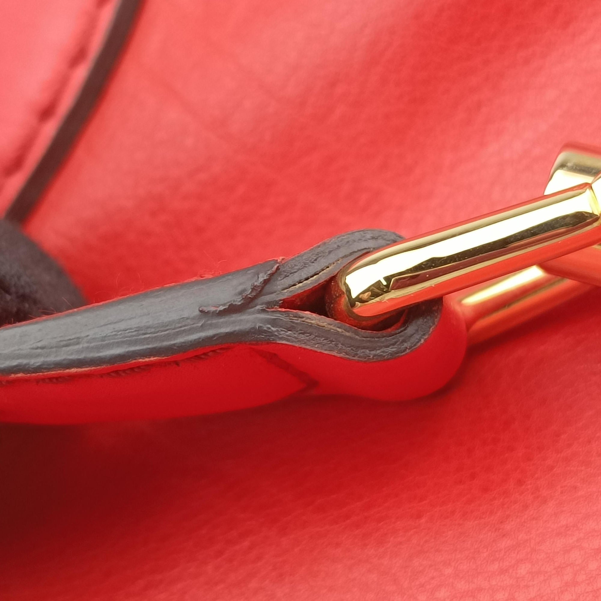 Pre-owned Gucci New Jackie Orange Leather 219725 shoulderbag | stylenewstar