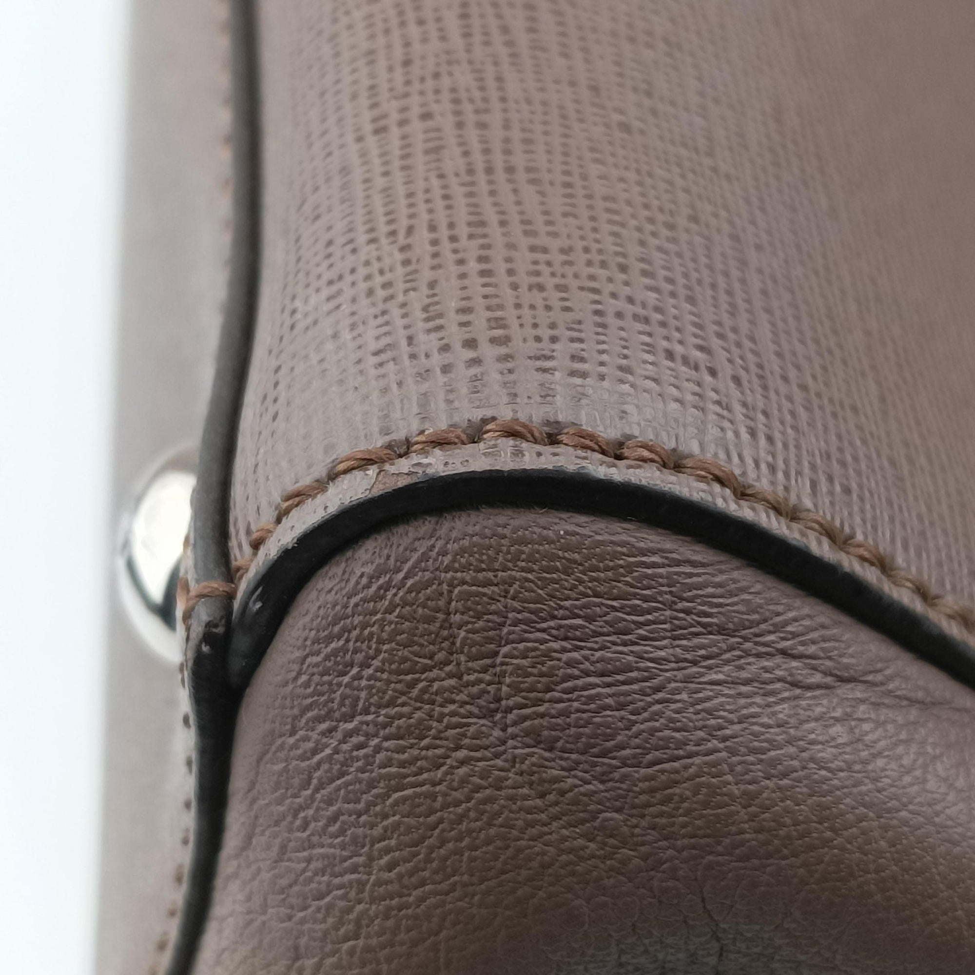 Vintage Fendi 2 JOURS Brown Leather 8BH250 shoulderbag | stylenewstar