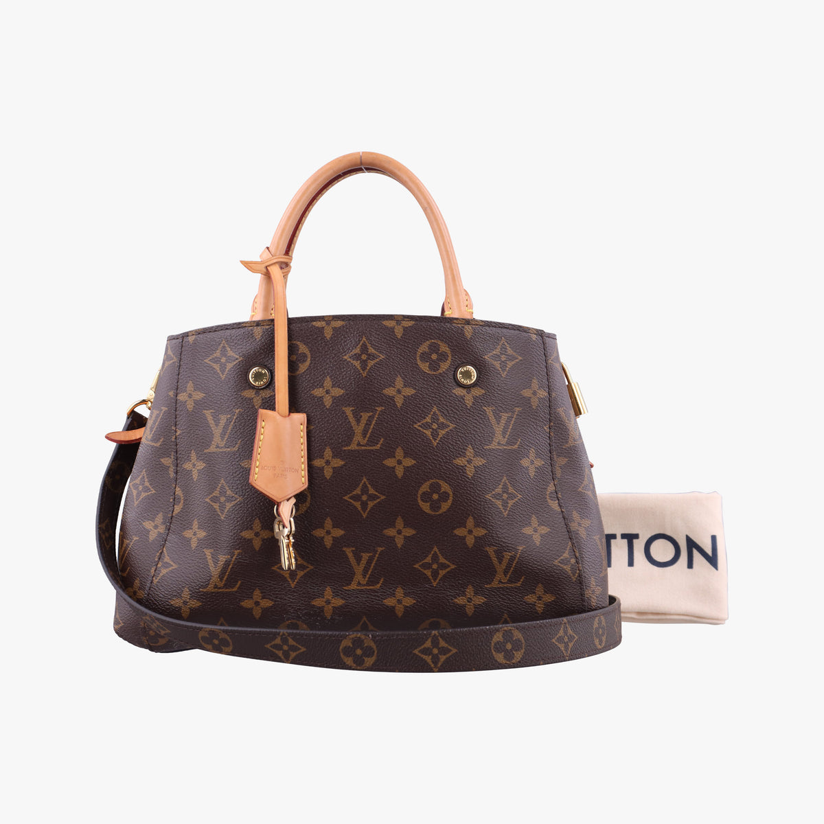 Vintage Louis Vuitton Montaigne BB Brown Monogram Canvas M41055 shoulderbag | stylenewstar