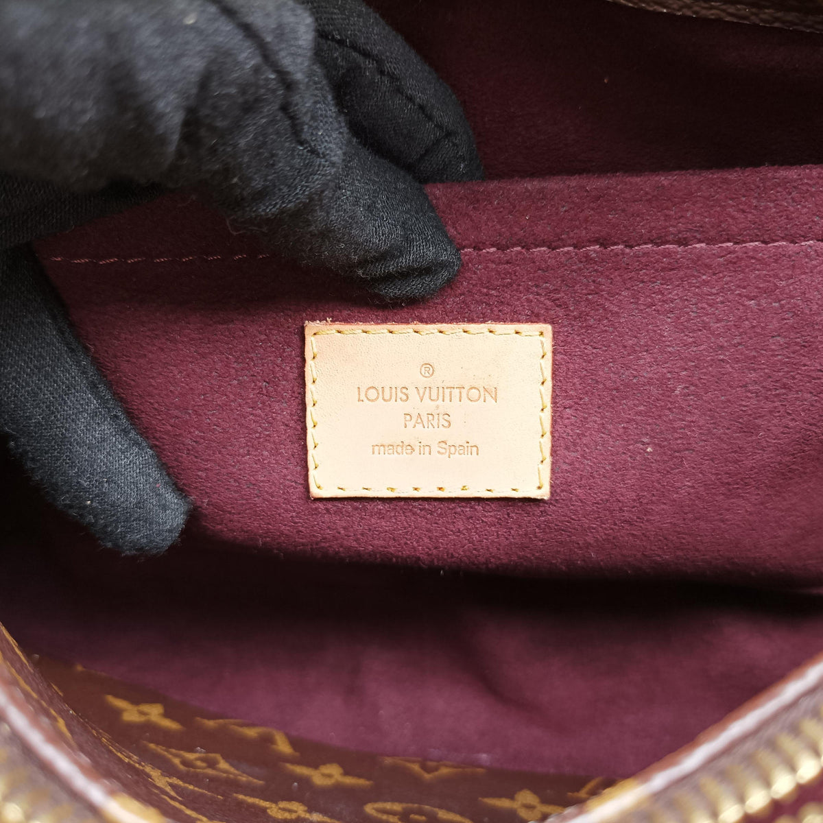 Vintage Louis Vuitton Montaigne BB Brown Monogram Canvas M41055 shoulderbag | stylenewstar