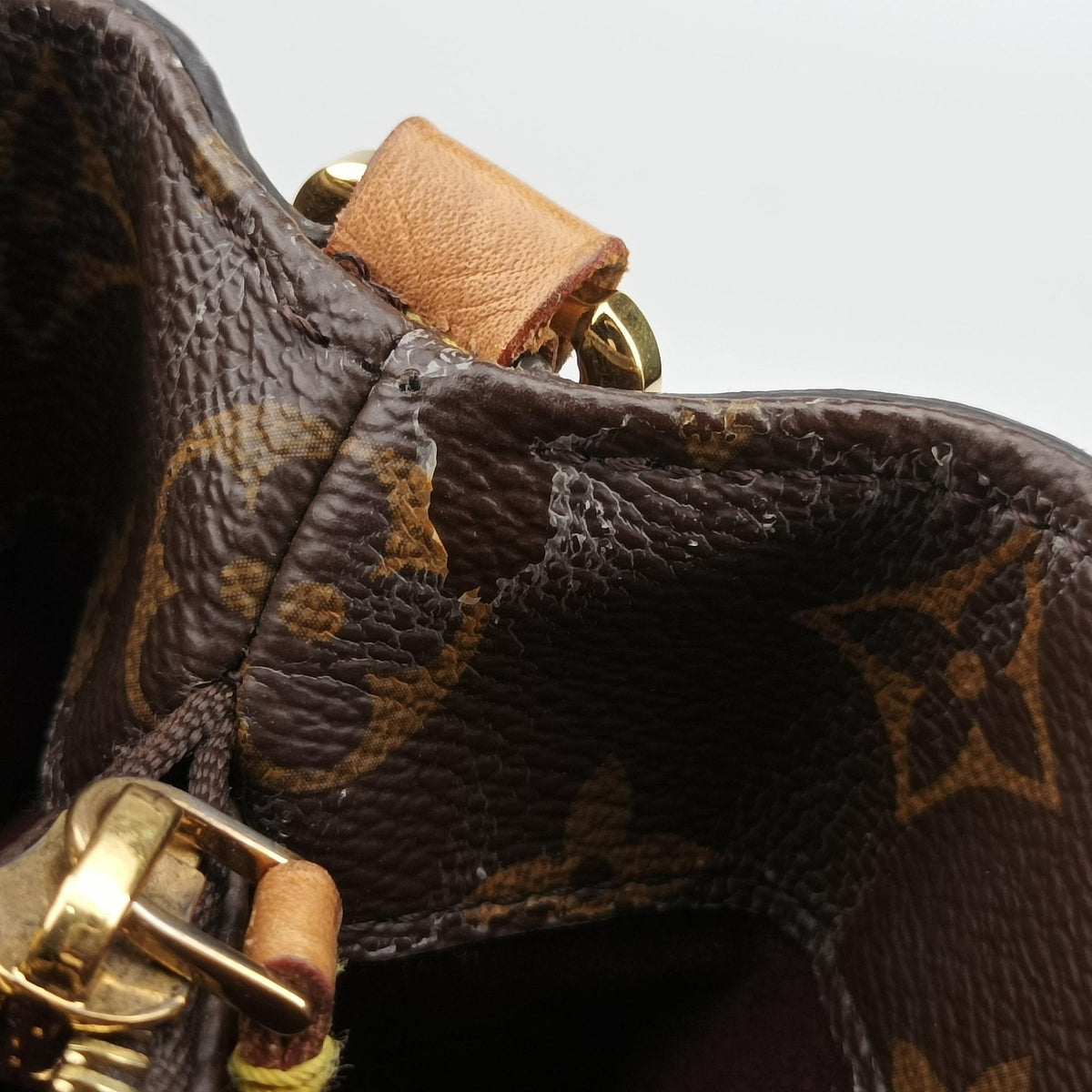 Vintage Louis Vuitton Montaigne BB Brown Monogram Canvas M41055 shoulderbag | stylenewstar