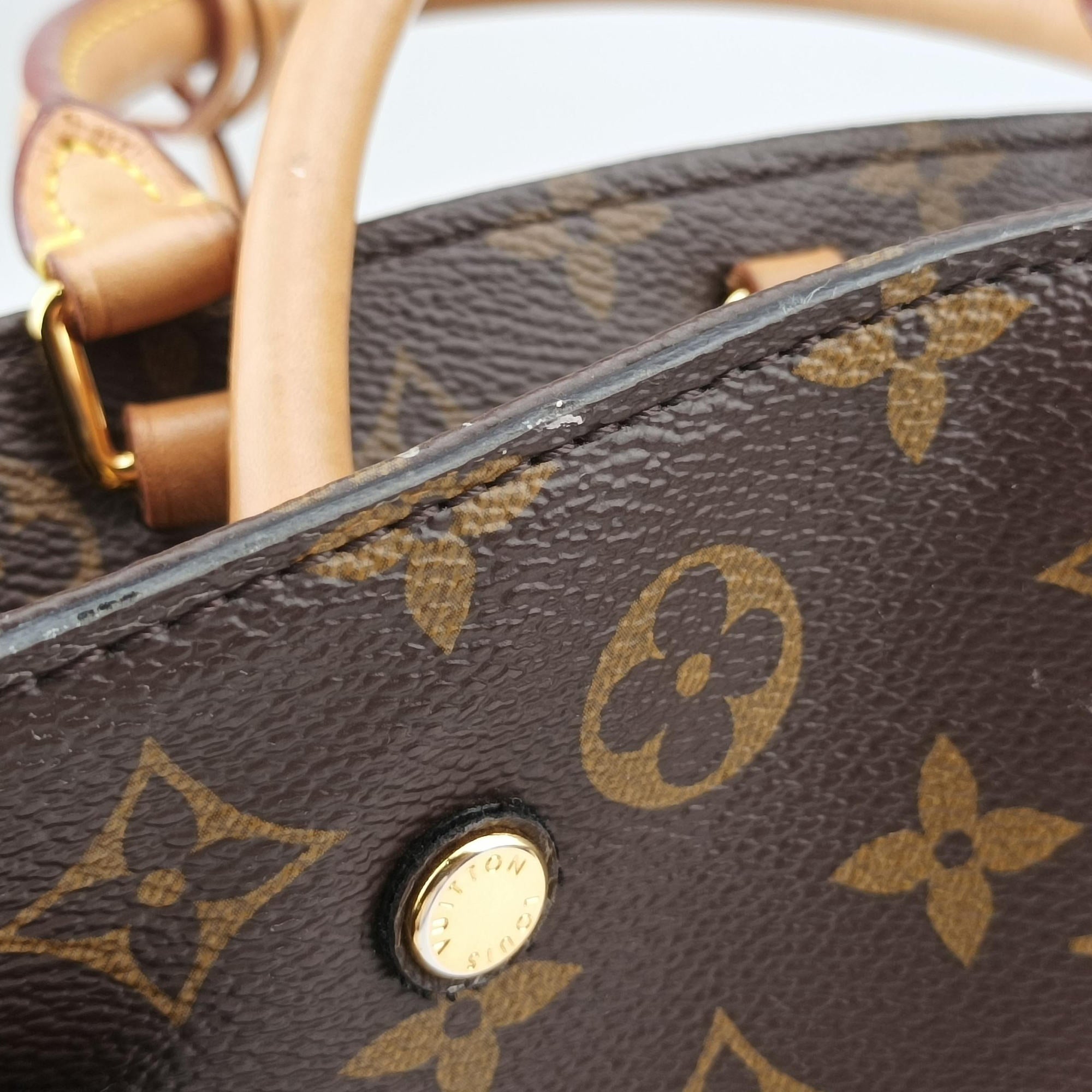 Vintage Louis Vuitton Montaigne BB Brown Monogram Canvas M41055 shoulderbag | stylenewstar