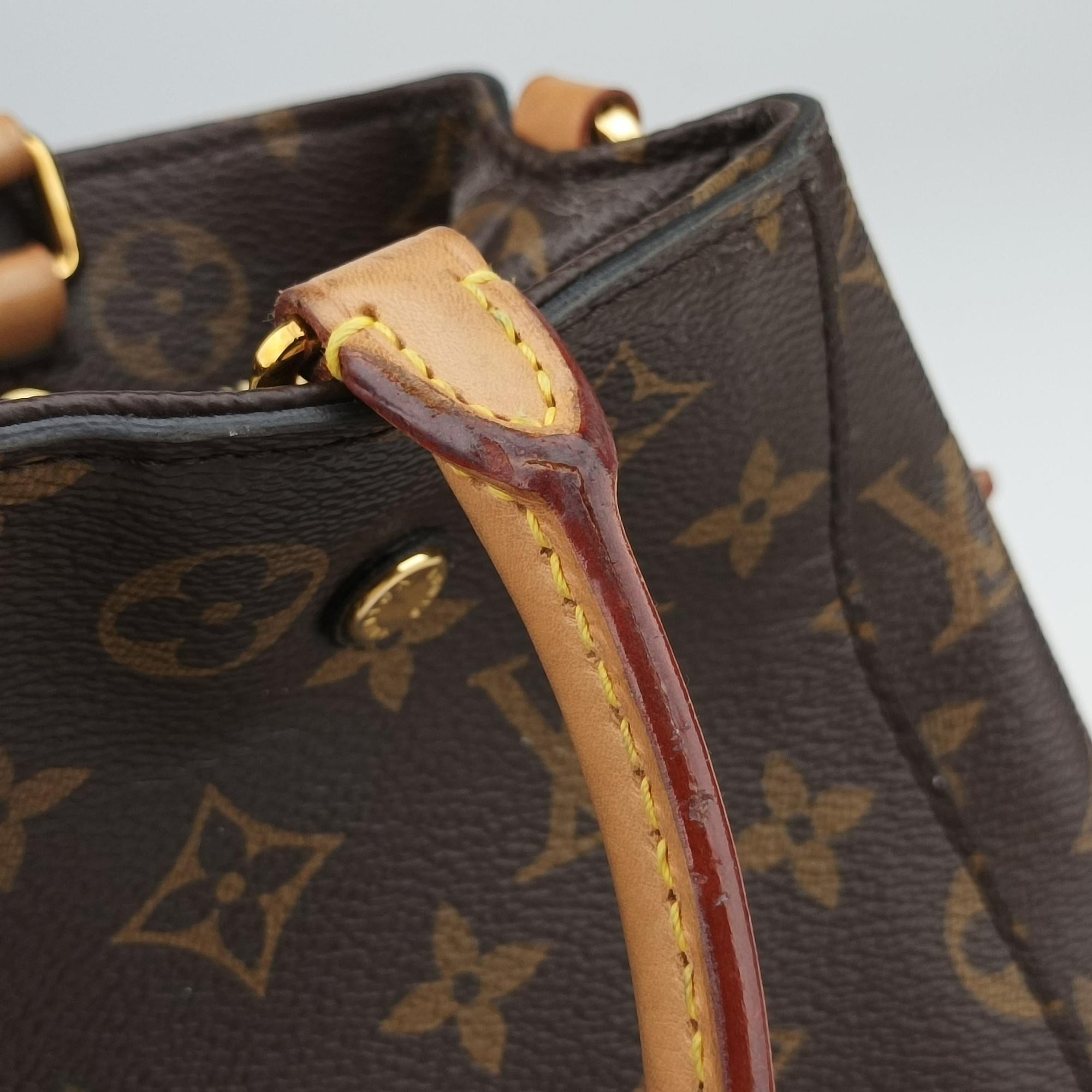 Vintage Louis Vuitton Montaigne BB Brown Monogram Canvas M41055 shoulderbag | stylenewstar