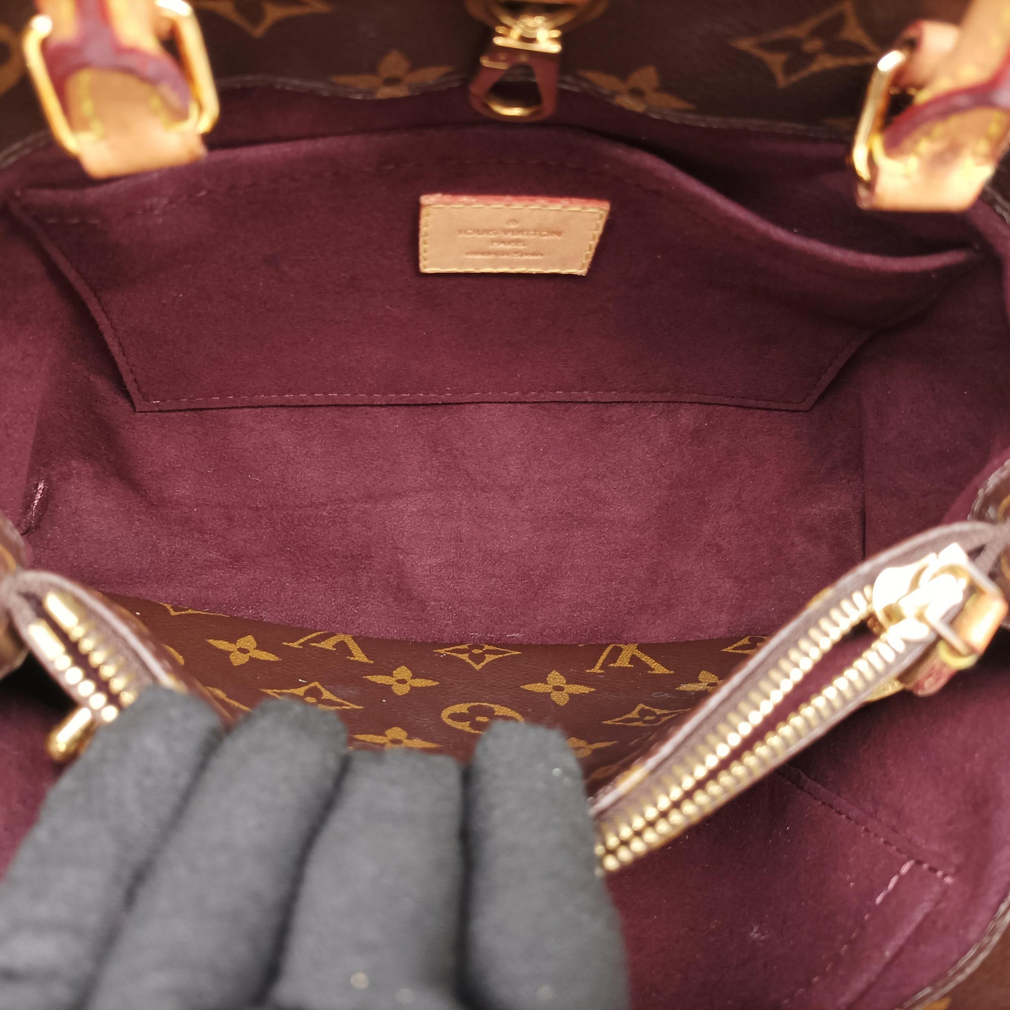 Vintage Louis Vuitton Montaigne BB Brown Monogram Canvas M41055 shoulderbag | stylenewstar