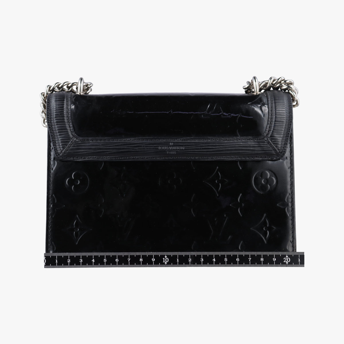 Pre-owned Louis Vuitton Wynwood PM Noir × White Monogram Canvas×Vernis×Epi M90445 shoulderbag | stylenewstar