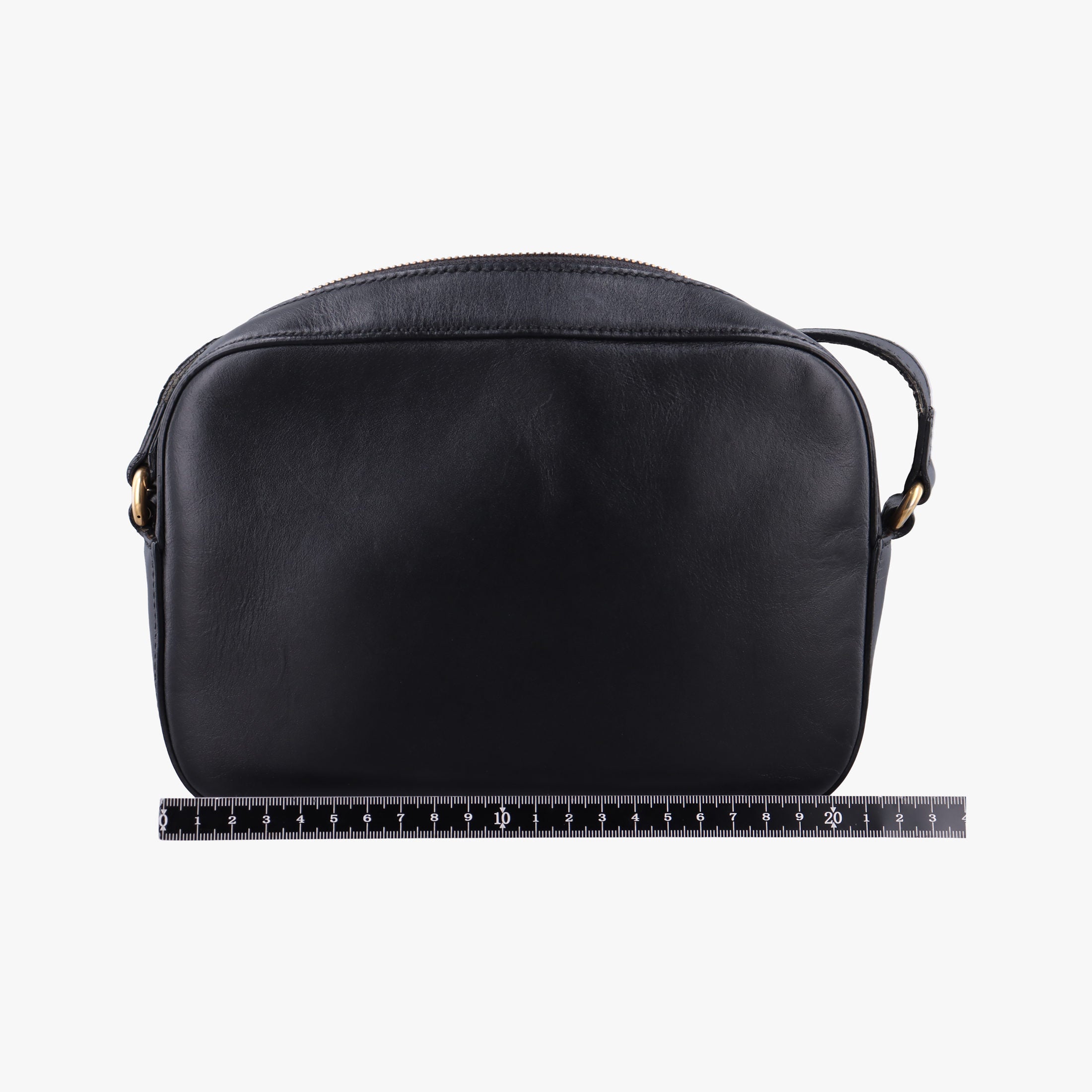 Pre-owned Gucci Bee Web Black Leather 412008 shoulderbag | stylenewstar