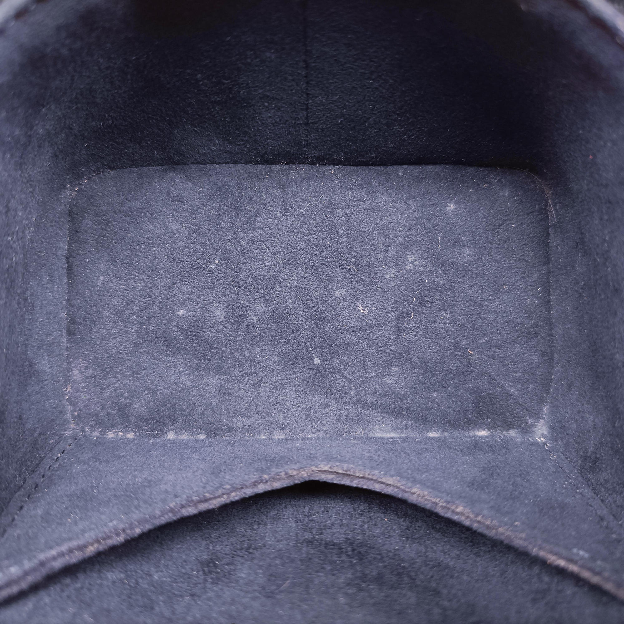 Pre-owned Louis Vuitton Micro Vanity Gray×Blue MONOGRAM JACQUARD DENIM M82467 shoulderbag | stylenewstar