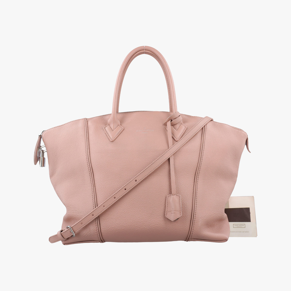 Pre-owned Louis Vuitton Lockit PM Magnolia Leather M50029 shoulderbag | stylenewstar