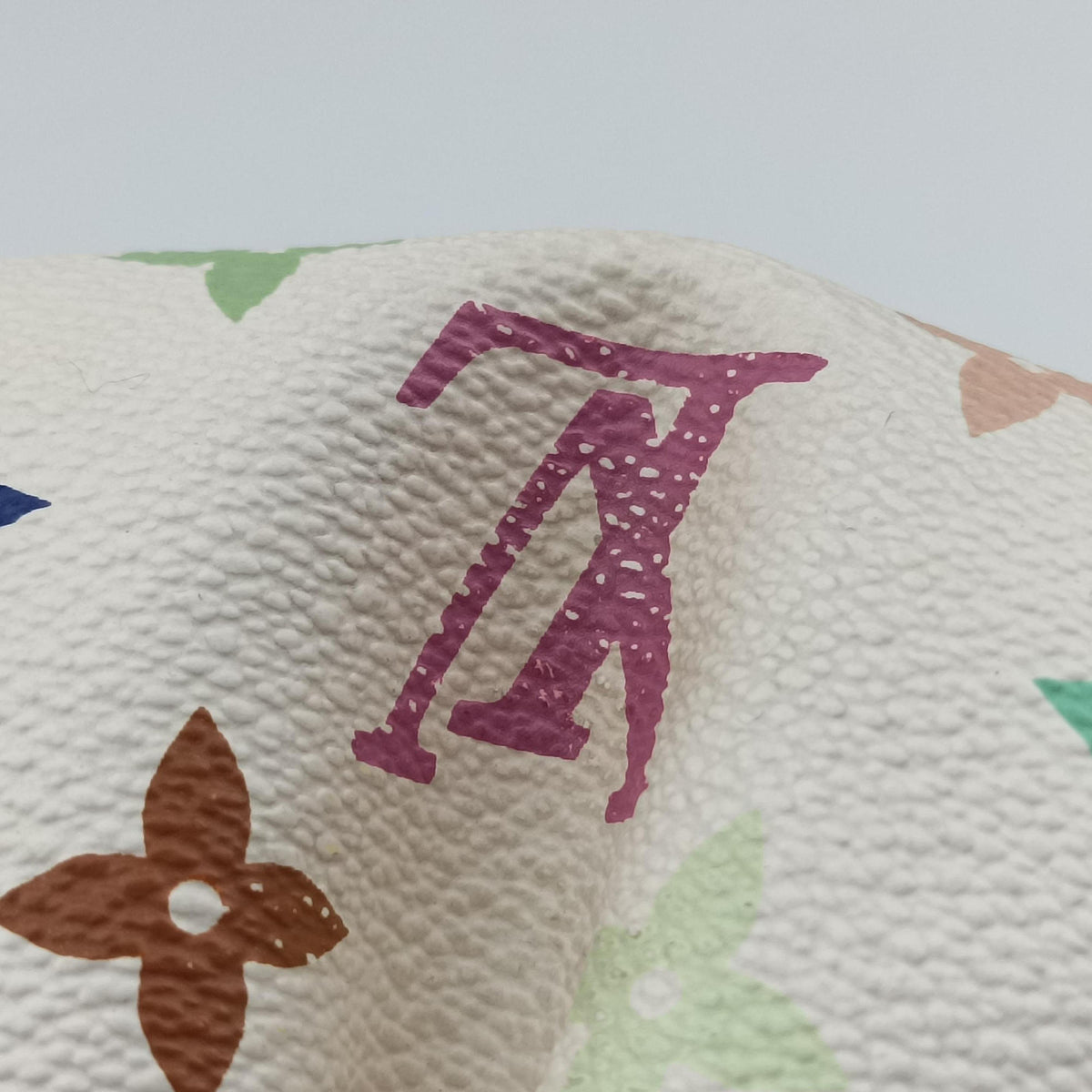 Pre-owned Louis Vuitton JUDY MM white Monogram Multicolor M40255 shoulderbag | stylenewstar