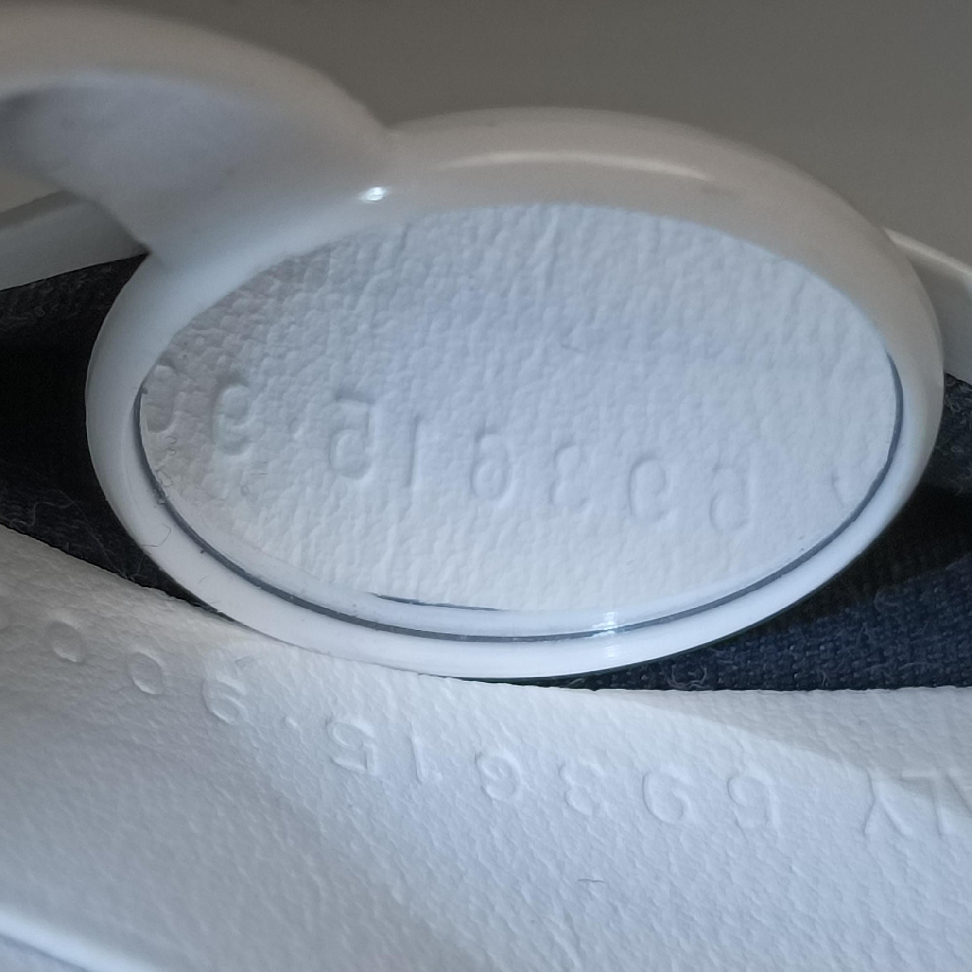 Pre-owned Burberry B.Logo White Leather  shoulderbag | stylenewstar