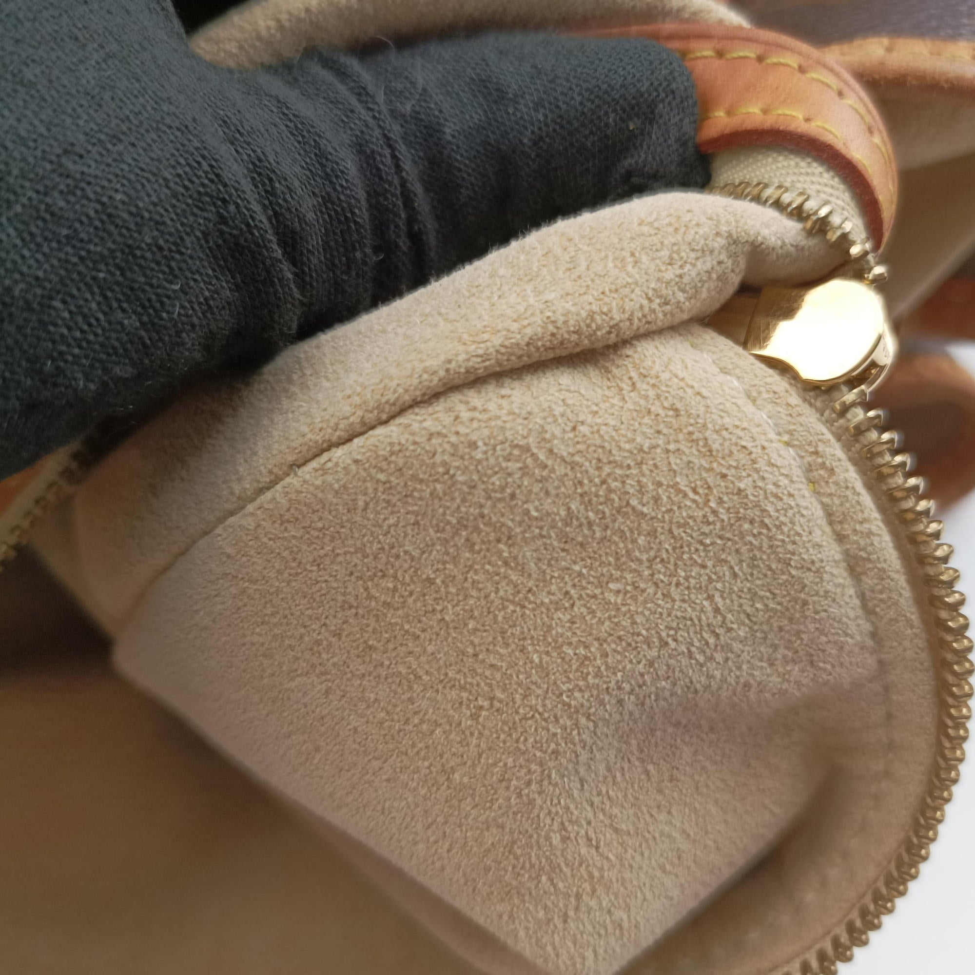 Pre-owned Louis Vuitton Neo Brown×Beige Monogram Canvas M40372 shoulderbag | stylenewstar