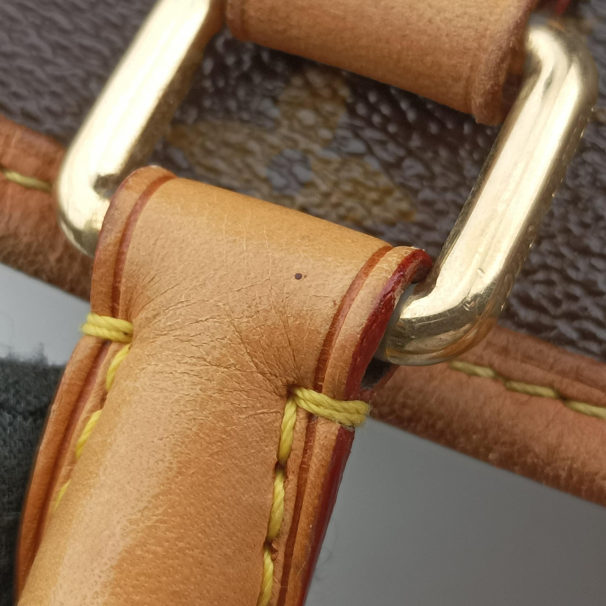 Pre-owned Louis Vuitton Neo Brown×Beige Monogram Canvas M40372 shoulderbag | stylenewstar