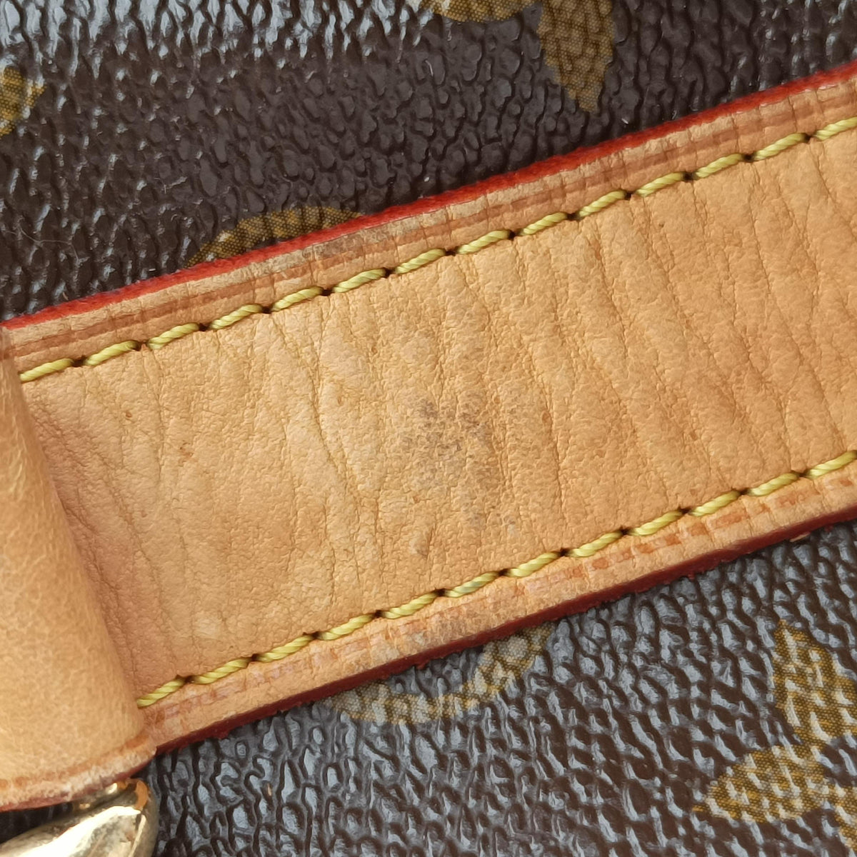 Pre-owned Louis Vuitton Neo Brown×Beige Monogram Canvas M40372 shoulderbag | stylenewstar
