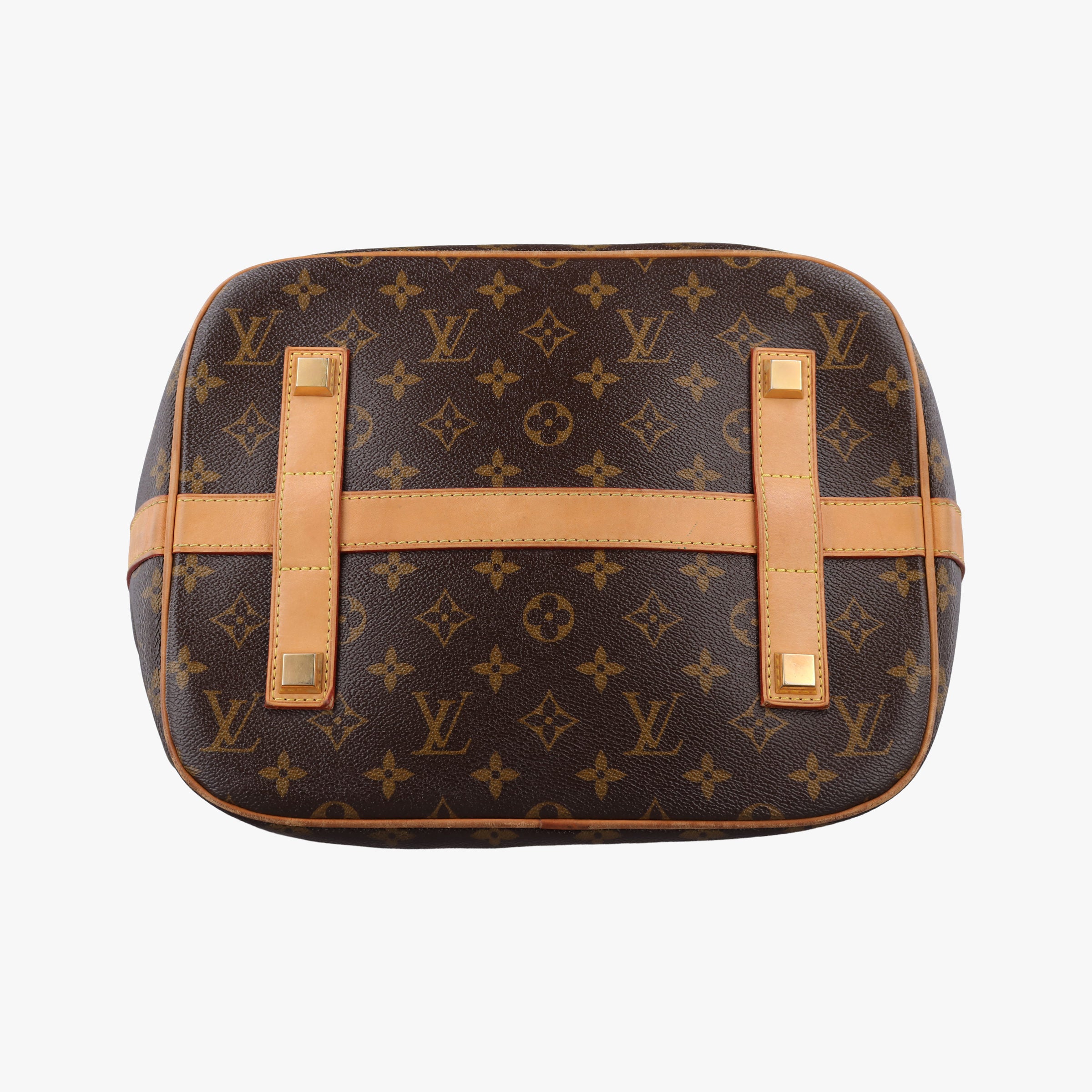 Pre-owned Louis Vuitton Neo Brown×Beige Monogram Canvas M40372 shoulderbag | stylenewstar