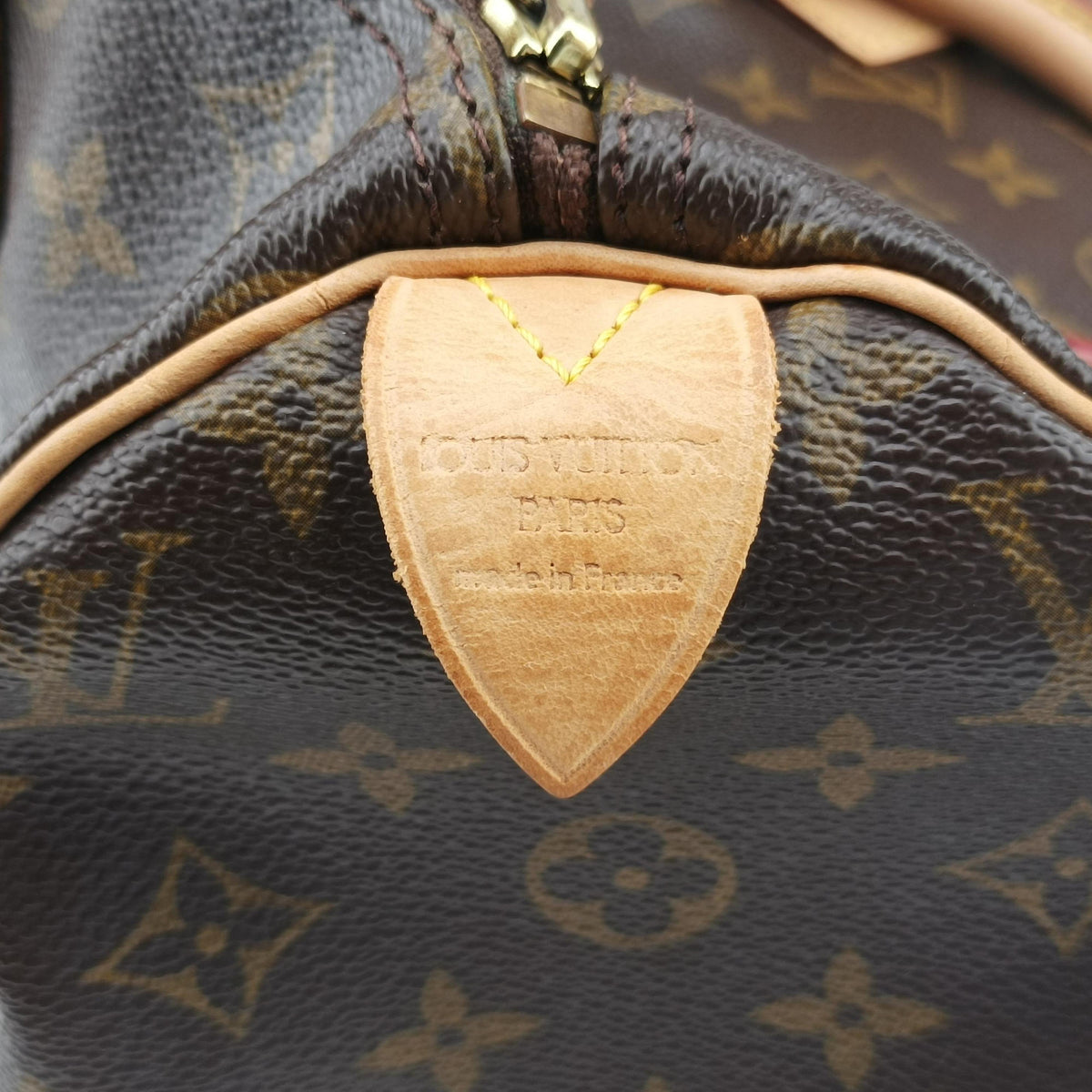Pre-owned Louis Vuitton Speedy 30 BROWN Monogram Canvas M41526 handbag | stylenewstar