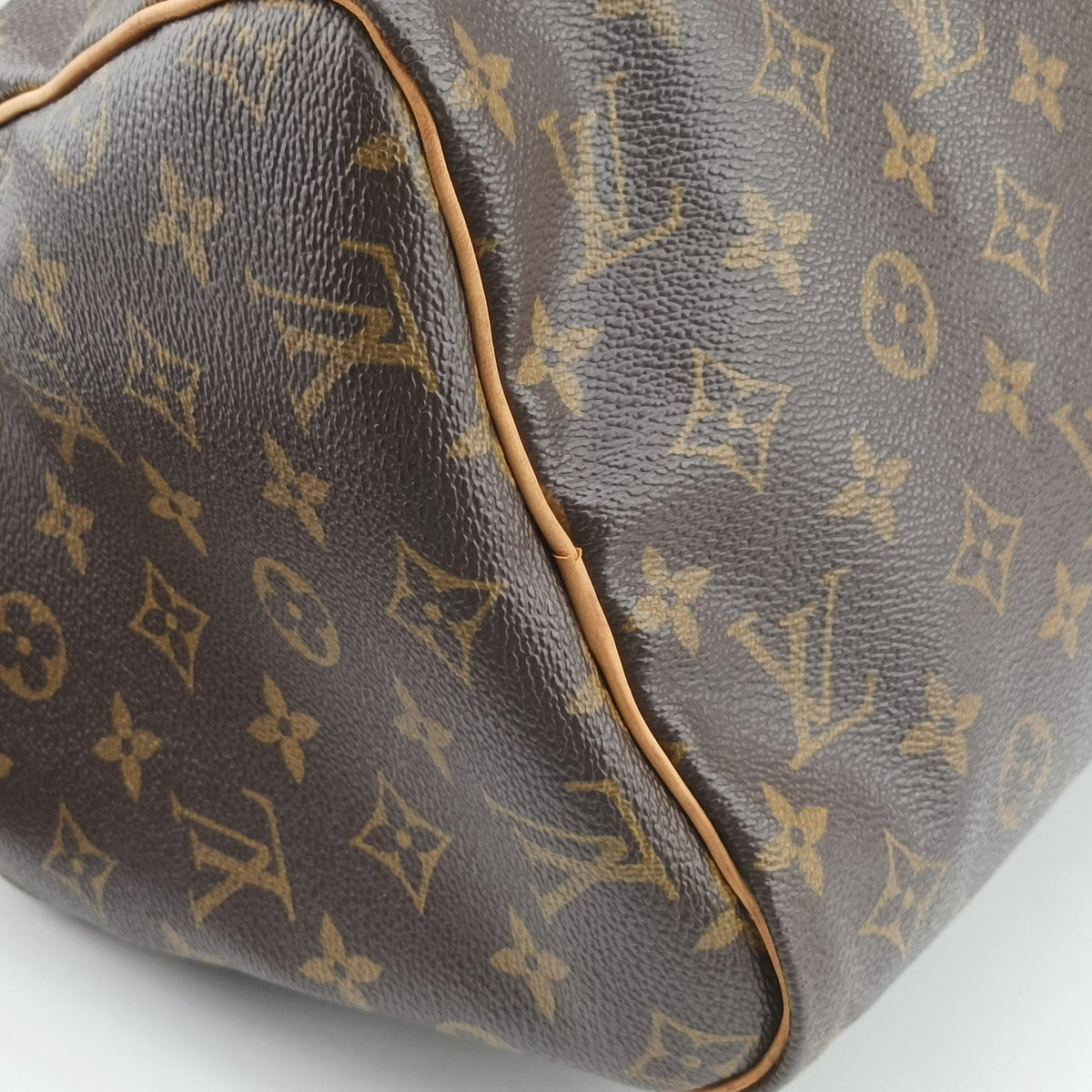 Pre-owned Louis Vuitton Speedy 30 BROWN Monogram Canvas M41526 handbag | stylenewstar