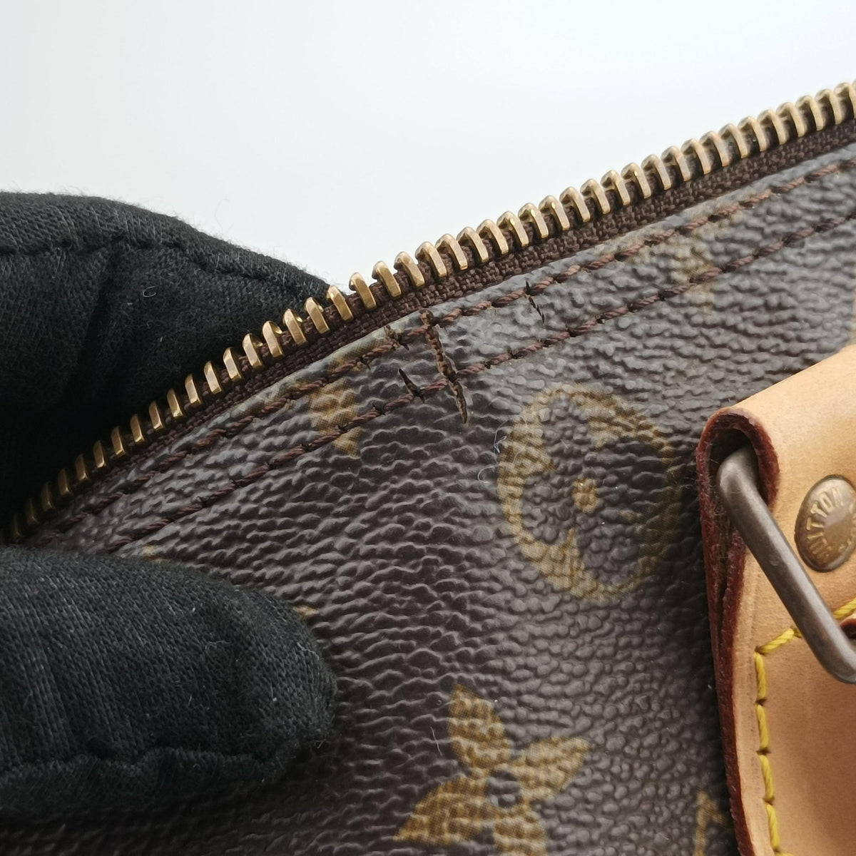Pre-owned Louis Vuitton Speedy 30 BROWN Monogram Canvas M41526 handbag | stylenewstar