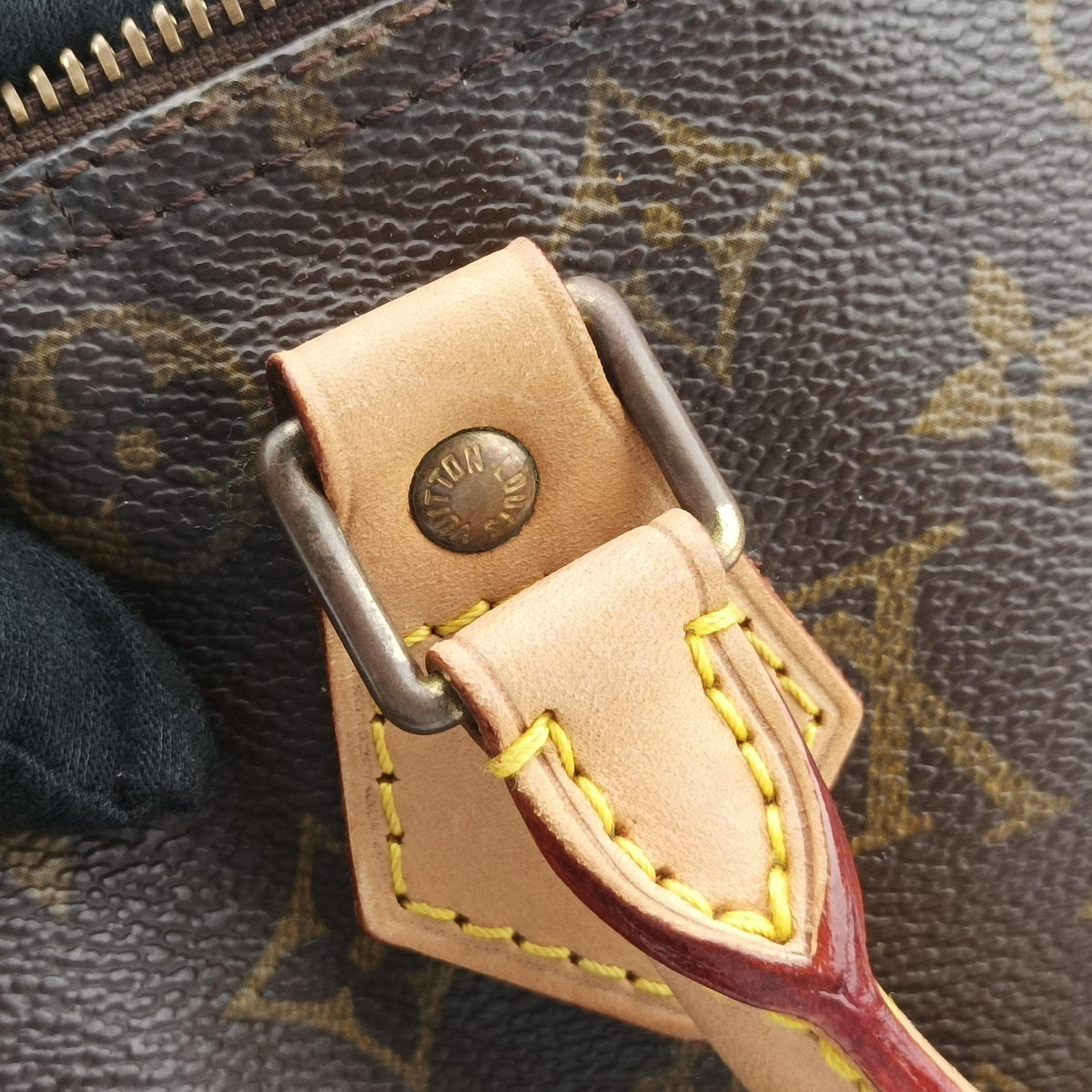 Pre-owned Louis Vuitton Speedy 30 BROWN Monogram Canvas M41526 handbag | stylenewstar