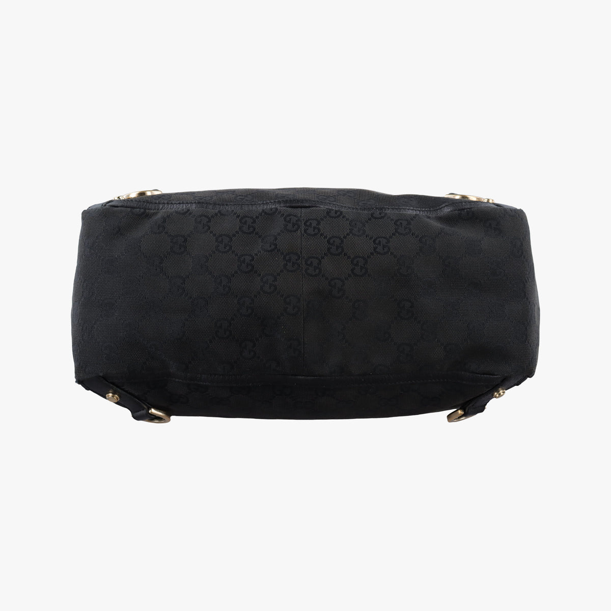 Secondhand Gucci Abbey Black Canvas × Leather 130733 handbag | stylenewstar