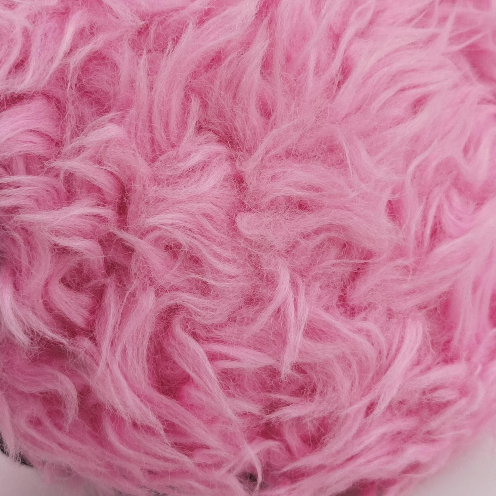 Vintage Balenciaga Le Cagole Pink Faux fur  shoulderbag | stylenewstar