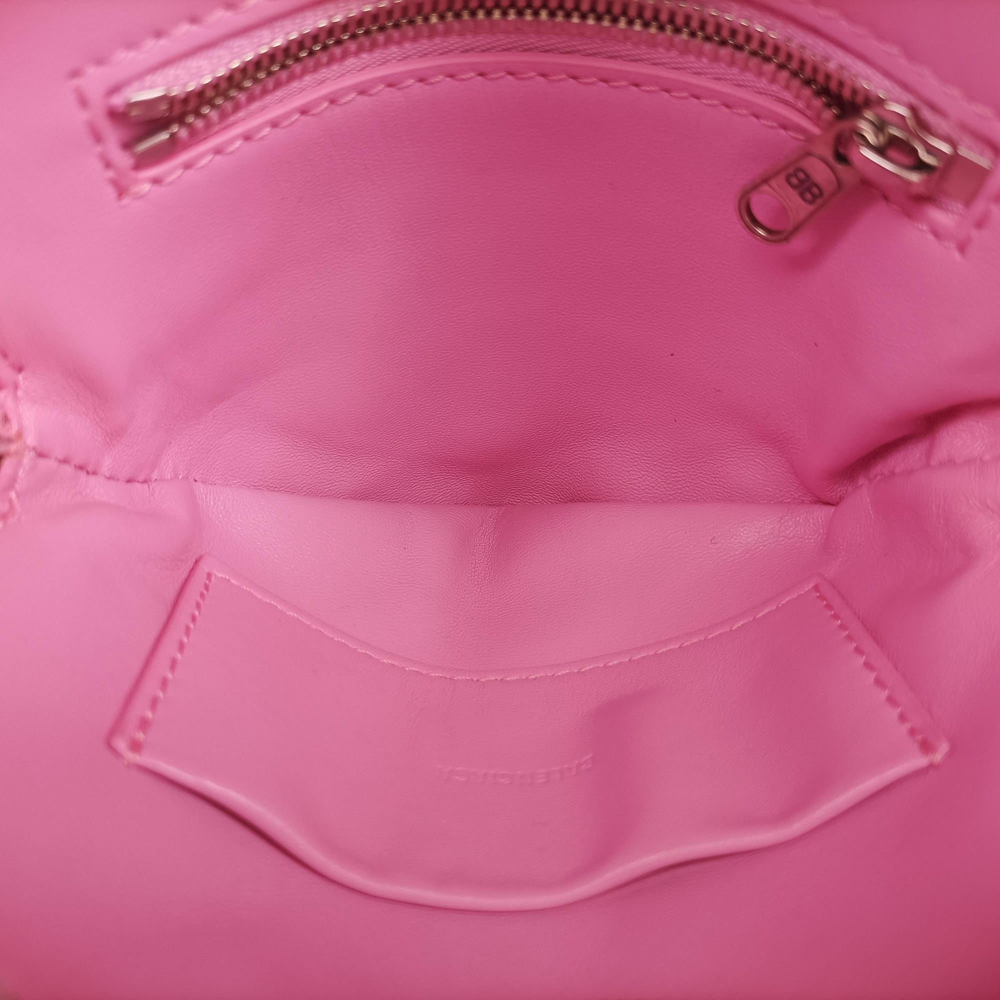 Vintage Balenciaga Le Cagole Pink Faux fur  shoulderbag | stylenewstar