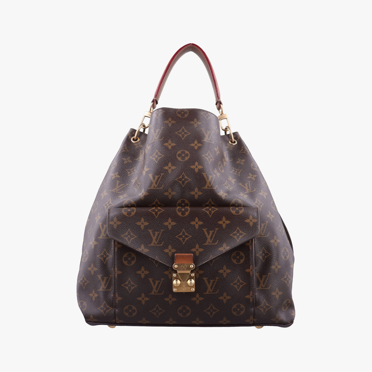Pre-owned Louis Vuitton Metis Brown Monogram canvas M40781 handbag | stylenewstar