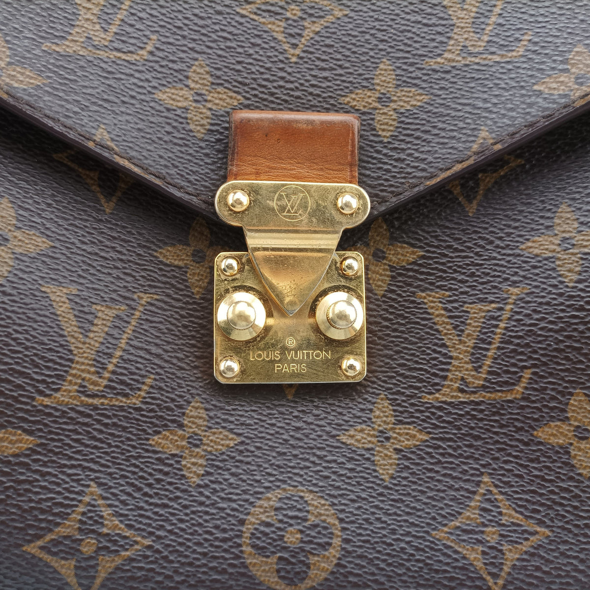 Pre-owned Louis Vuitton Metis Brown Monogram canvas M40781 handbag | stylenewstar