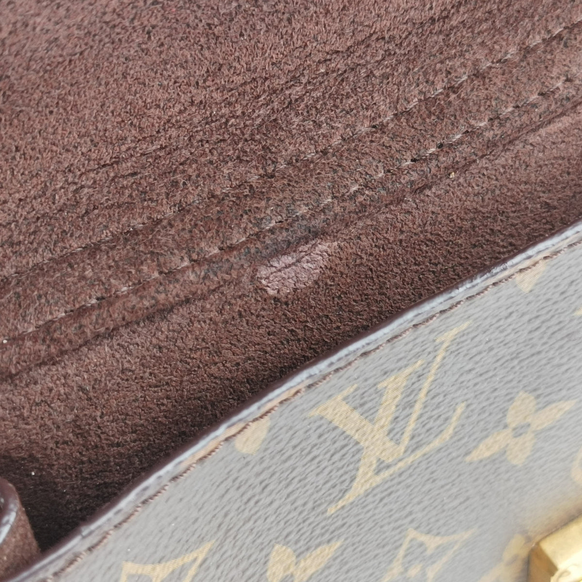 Pre-owned Louis Vuitton Metis Brown Monogram canvas M40781 handbag | stylenewstar