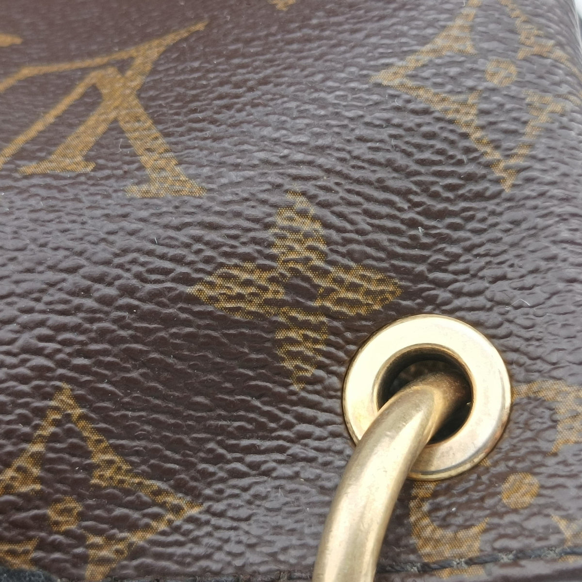Pre-owned Louis Vuitton Metis Brown Monogram canvas M40781 handbag | stylenewstar
