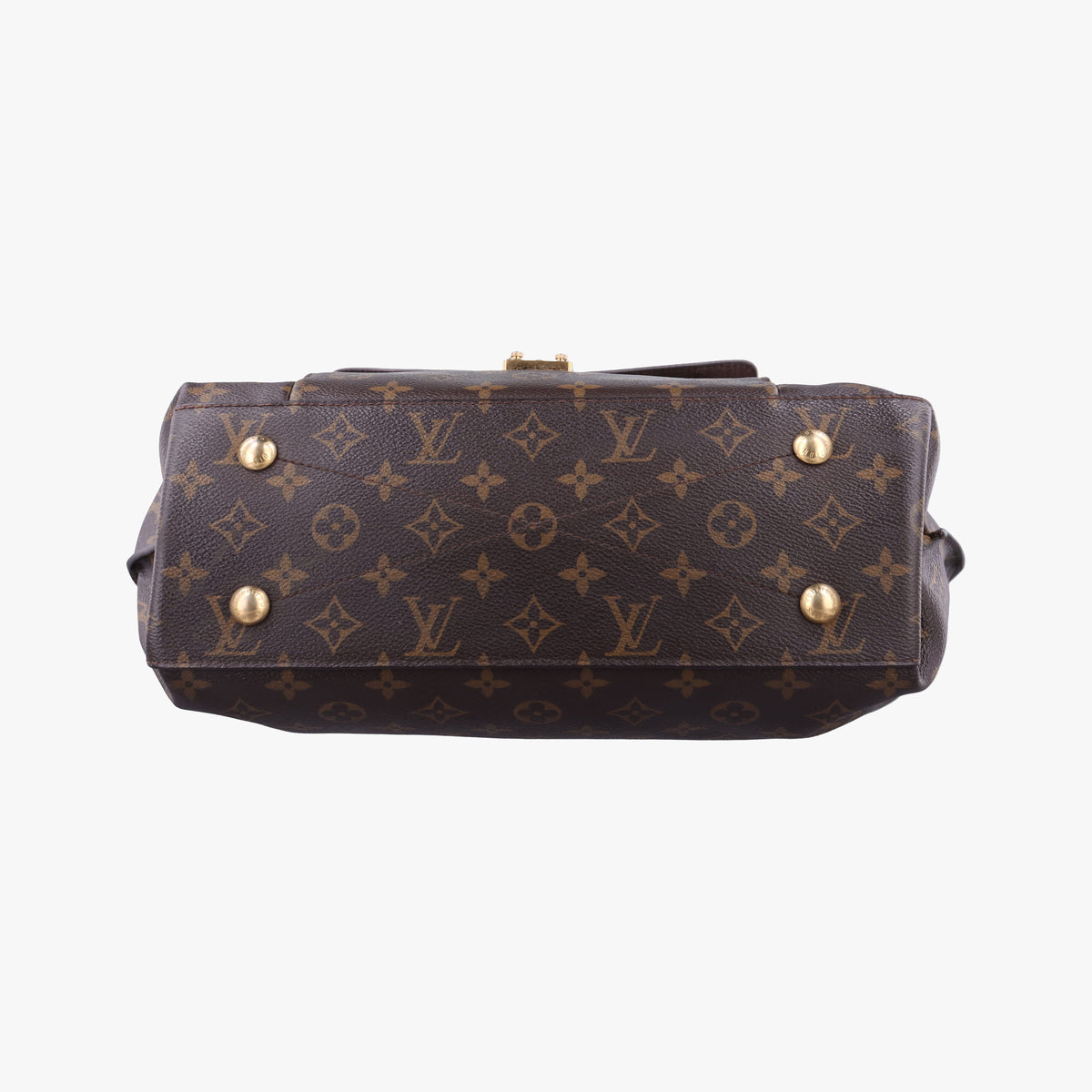 Pre-owned Louis Vuitton Metis Brown Monogram canvas M40781 handbag | stylenewstar