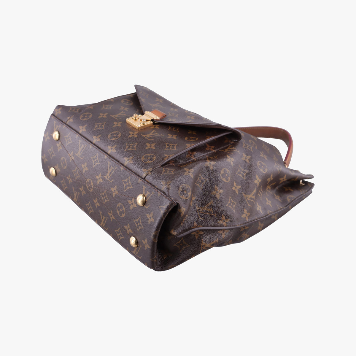 Pre-owned Louis Vuitton Metis Brown Monogram canvas M40781 handbag | stylenewstar