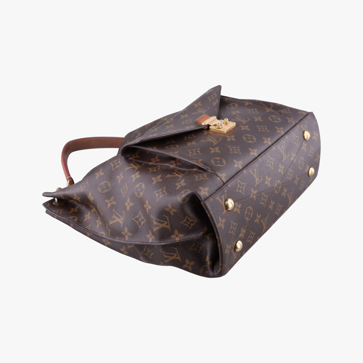Pre-owned Louis Vuitton Metis Brown Monogram canvas M40781 handbag | stylenewstar