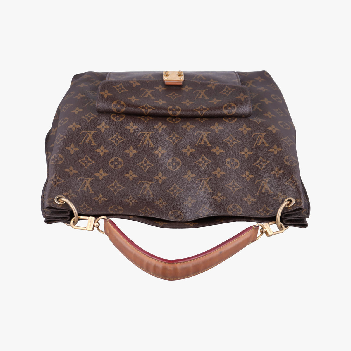Pre-owned Louis Vuitton Metis Brown Monogram canvas M40781 handbag | stylenewstar