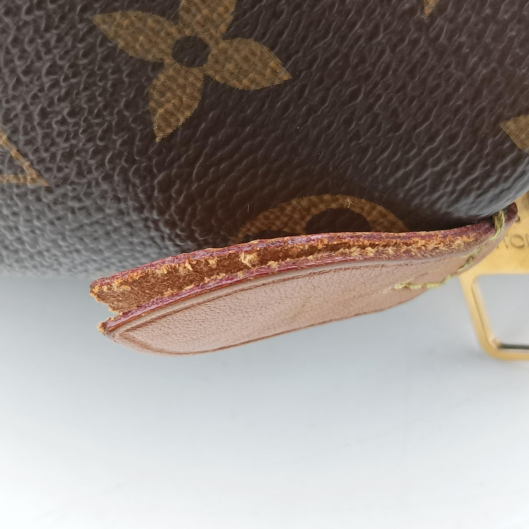 Pre-owned Louis Vuitton Marais BB brown×beige Monogram Canvas M41071 handbag | stylenewstar
