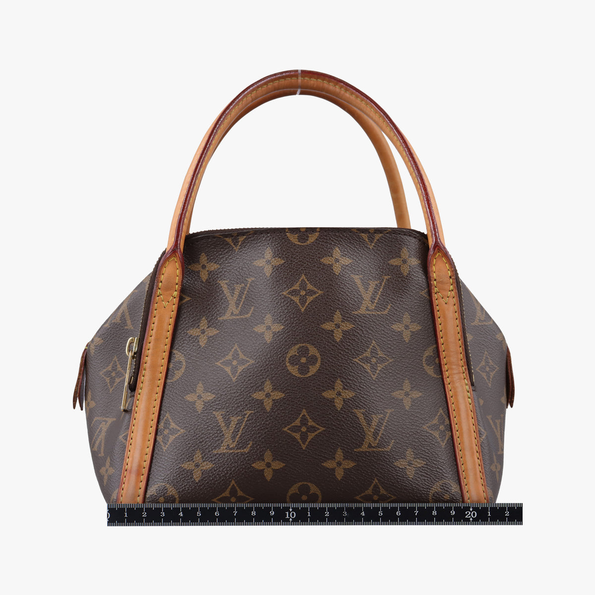 Pre-owned Louis Vuitton Marais BB brown×beige Monogram Canvas M41071 handbag | stylenewstar