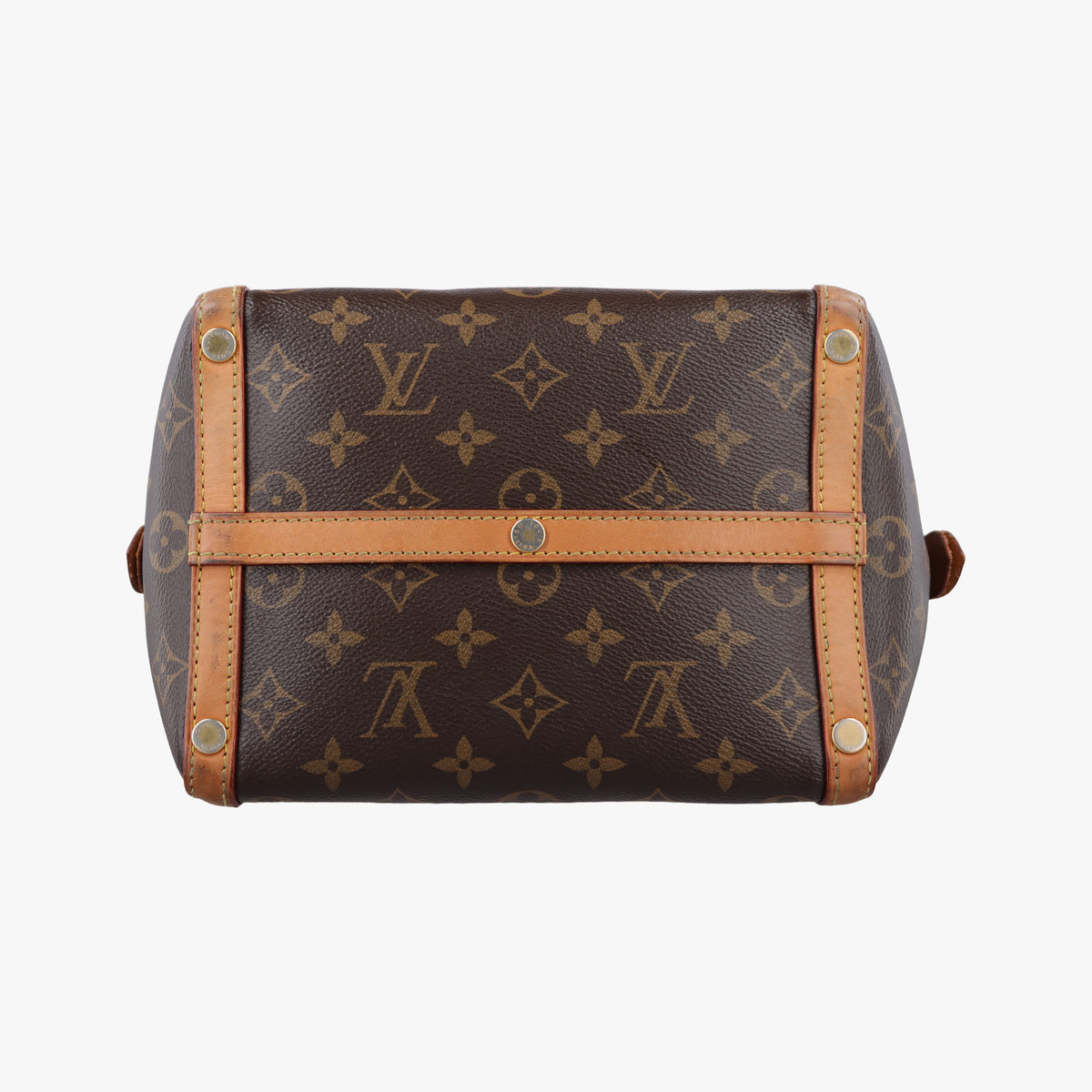 Pre-owned Louis Vuitton Marais BB brown×beige Monogram Canvas M41071 handbag | stylenewstar