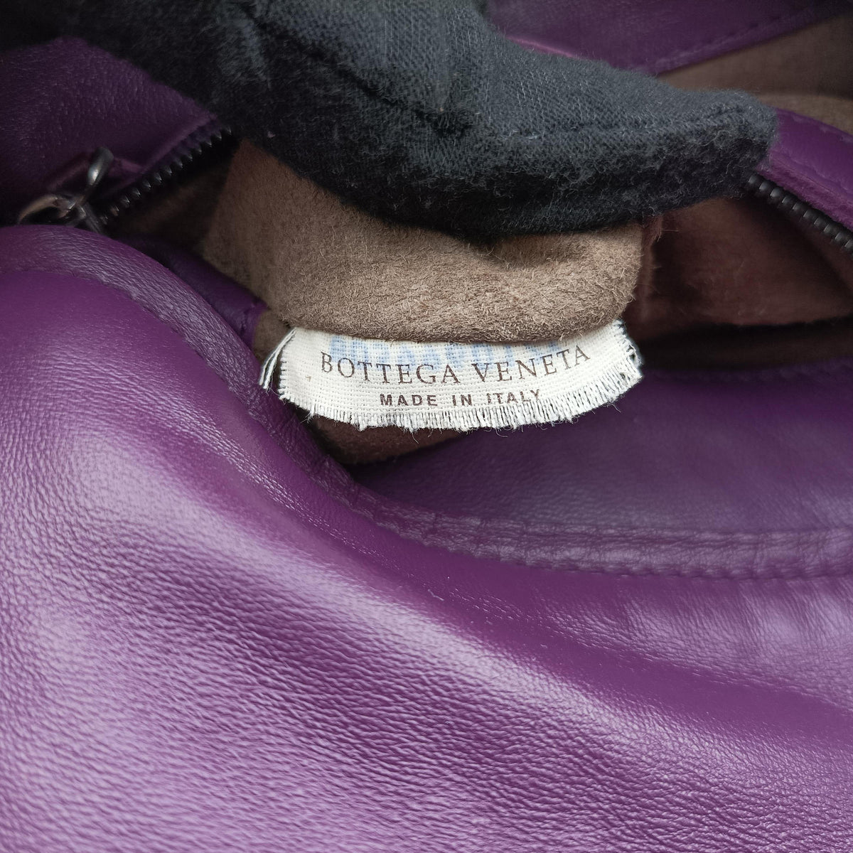 Secondhand Bottega Veneta Intrecciato Purple lambskin  shoulderbag | stylenewstar