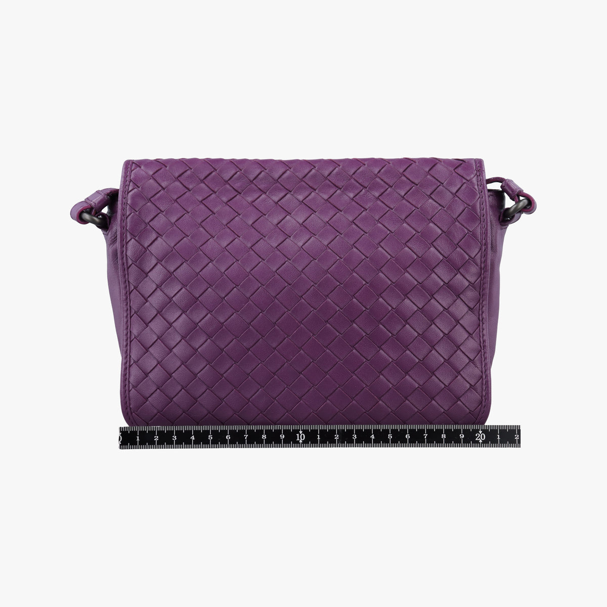 Secondhand Bottega Veneta Intrecciato Purple lambskin  shoulderbag | stylenewstar