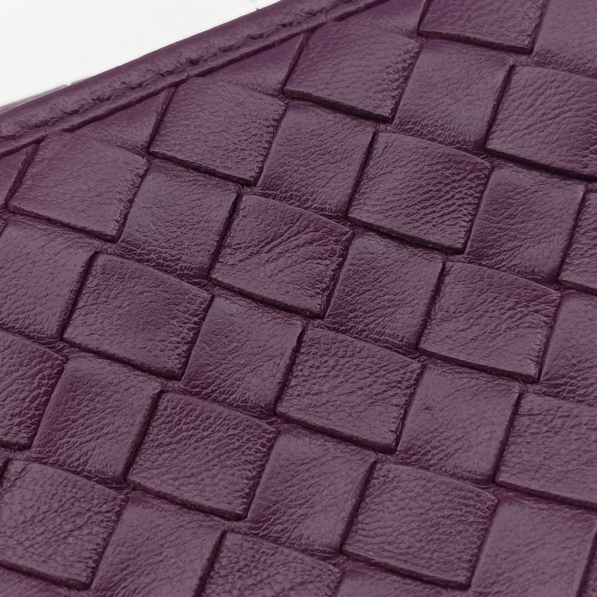 Secondhand Bottega Veneta Intrecciato Purple lambskin  shoulderbag | stylenewstar