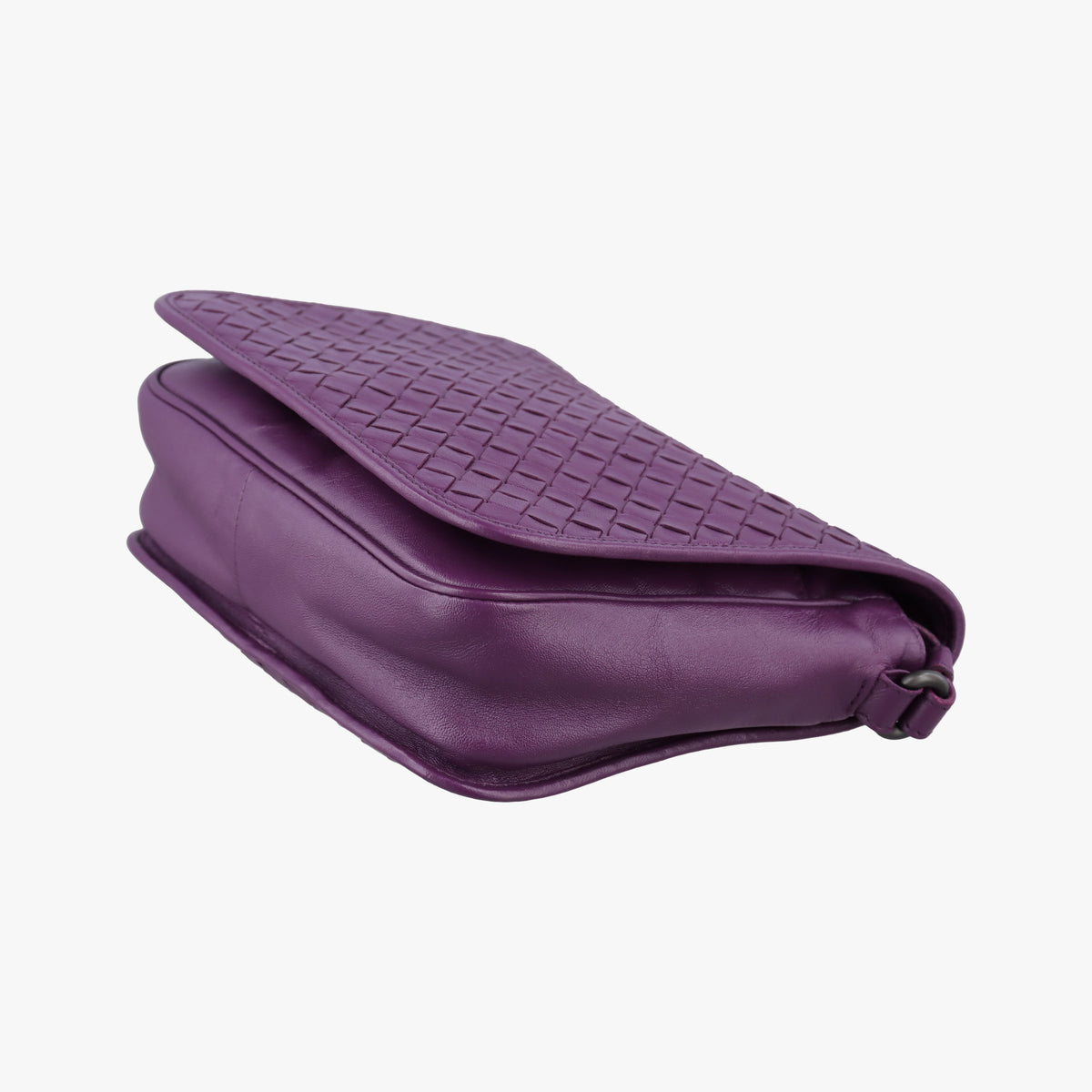 Secondhand Bottega Veneta Intrecciato Purple lambskin  shoulderbag | stylenewstar