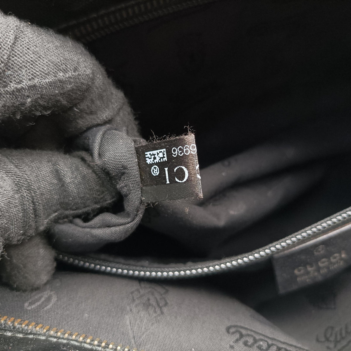 Pre-owned Gucci GG Imprime Messenger Black PVC coated canvas 211107 shoulderbag | stylenewstar