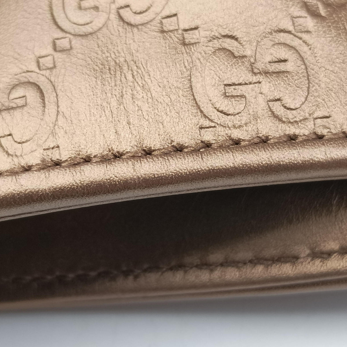 Pre-owned Gucci Heart Bit charm Brown leather 269956 handbag | stylenewstar