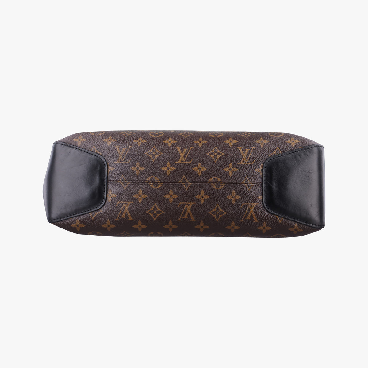 Pre-owned Louis Vuitton TORRES Brown×black Monogram Macassar×calf leather M40387 shoulderbag | stylenewstar