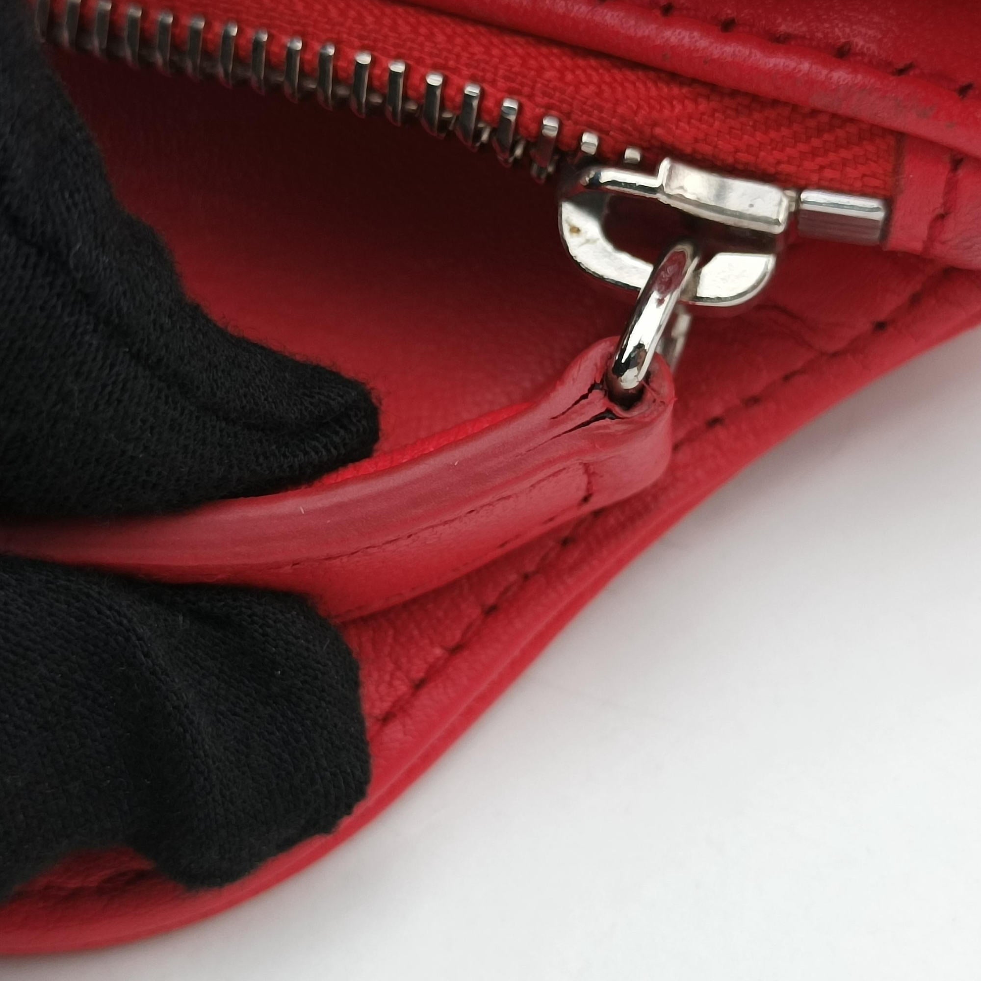 Pre-owned Christian Dior Granville Pink lambskin  shoulderbag | stylenewstar