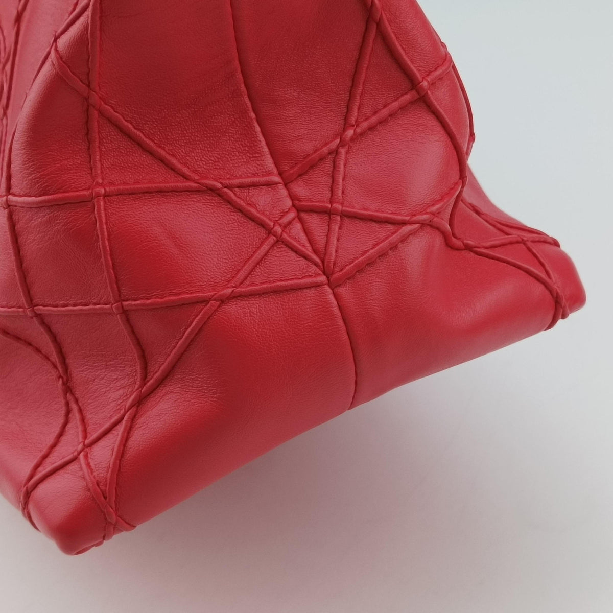 Pre-owned Christian Dior Granville Pink lambskin  shoulderbag | stylenewstar