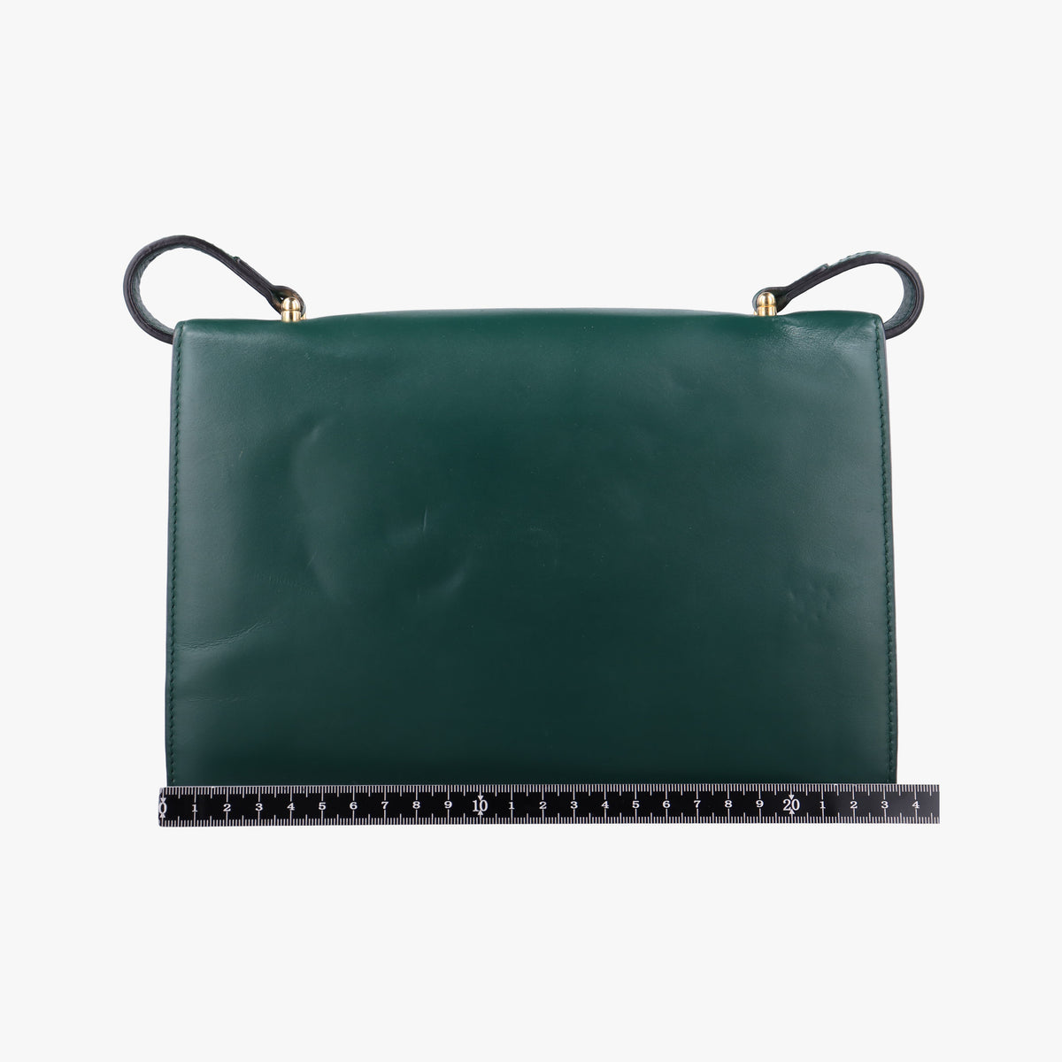 Pre-owned Gucci ZUMI Green Leather 576388 shoulderbag | stylenewstar