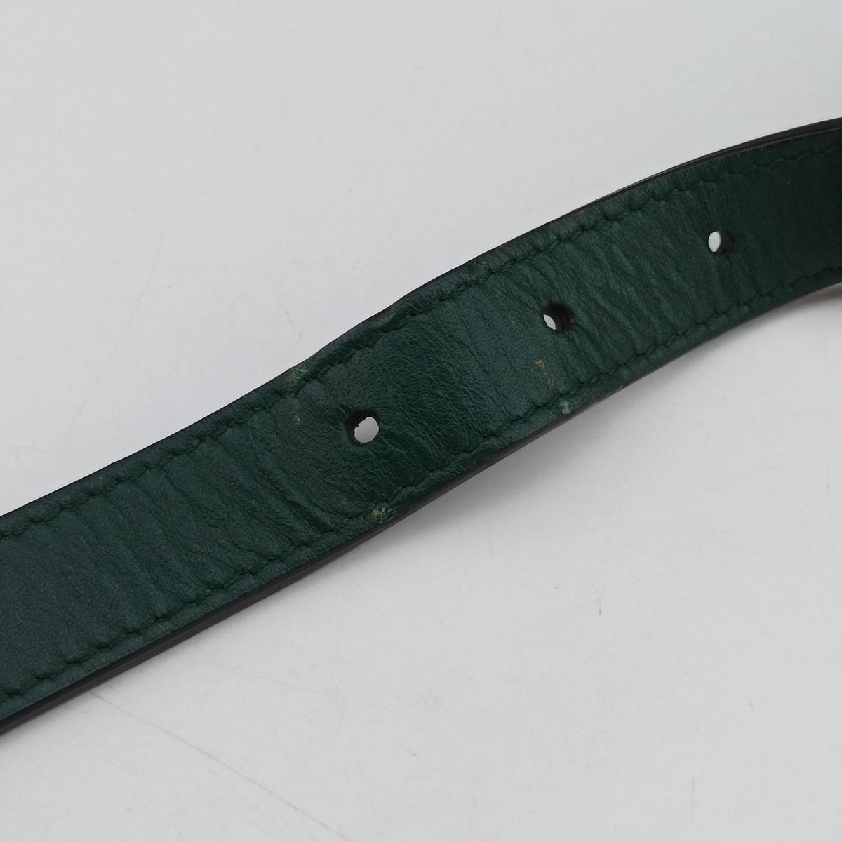 Pre-owned Gucci ZUMI Green Leather 576388 shoulderbag | stylenewstar