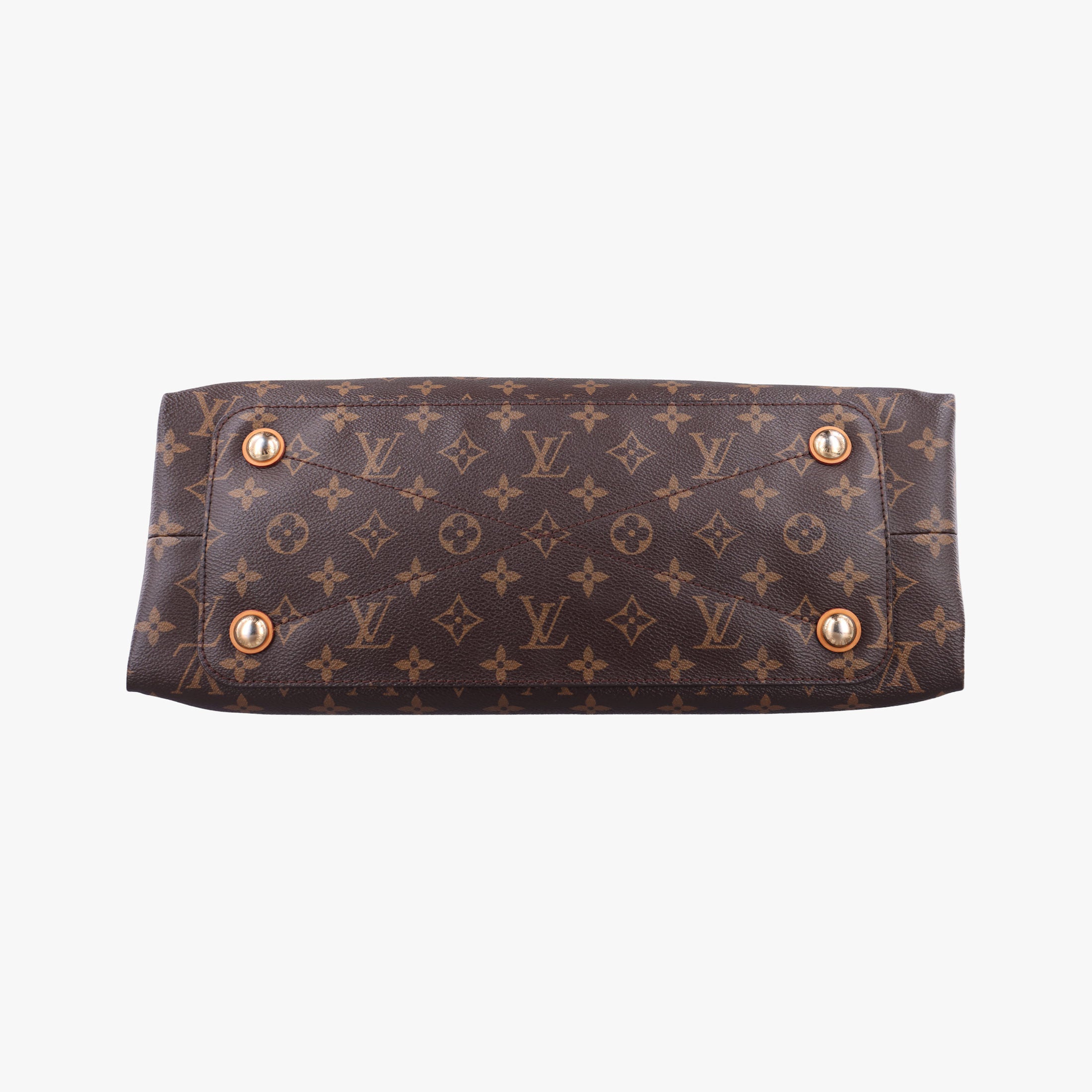 Secondhand Louis Vuitton OLYMPE Brown×Avane Monogram Canvas×calf leather M40925 handbag | stylenewstar